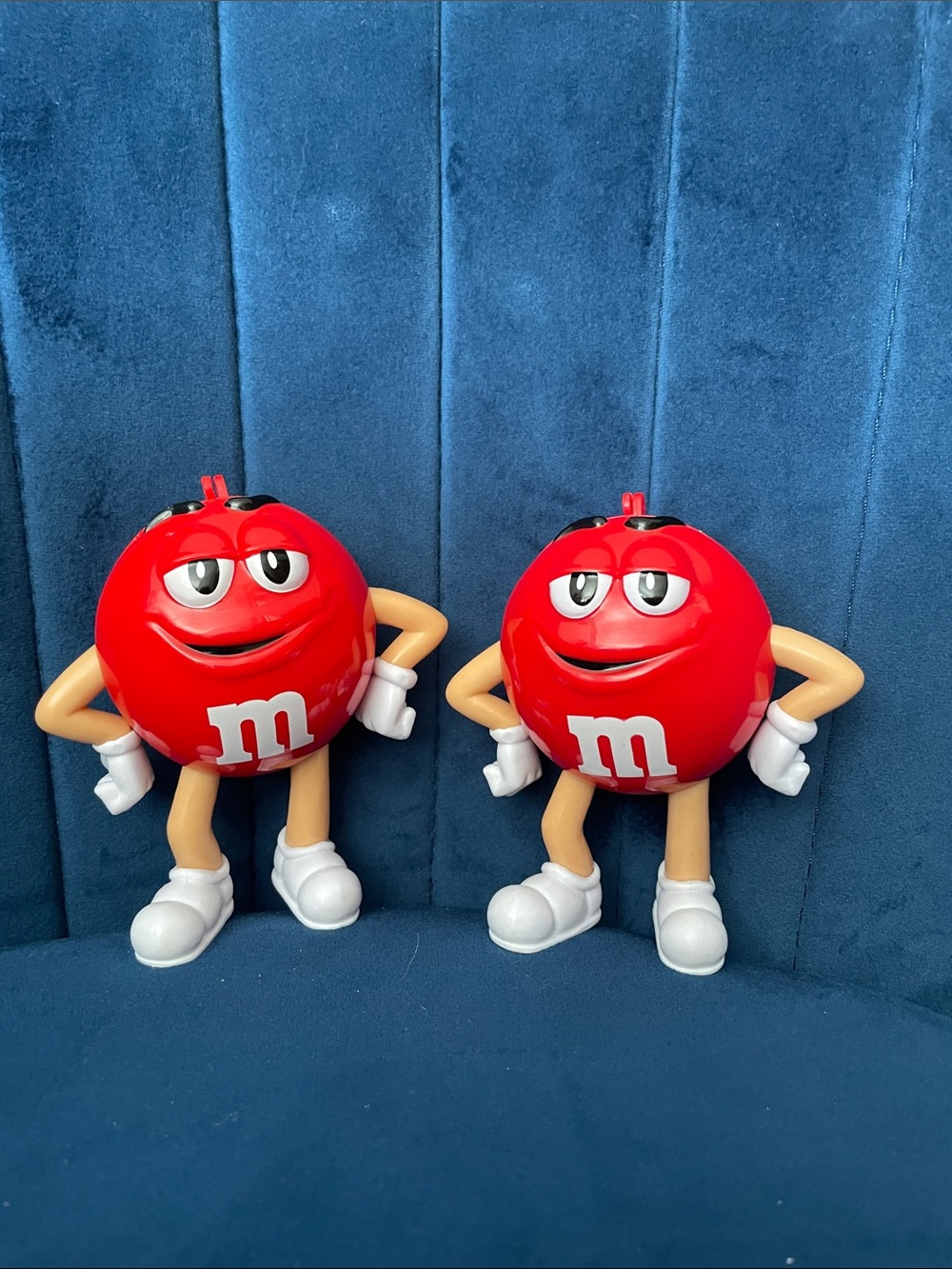 Red M&M's Character Candy Dispensers - Pair